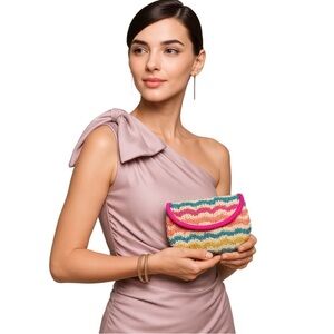 STEPHANIE Johnson Colorful Clutch